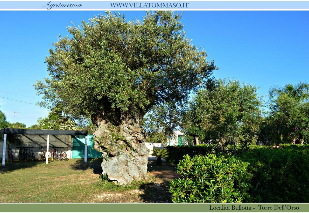 Agriturismo Villa Tommaso Torre dell'Orso Kültér fotó